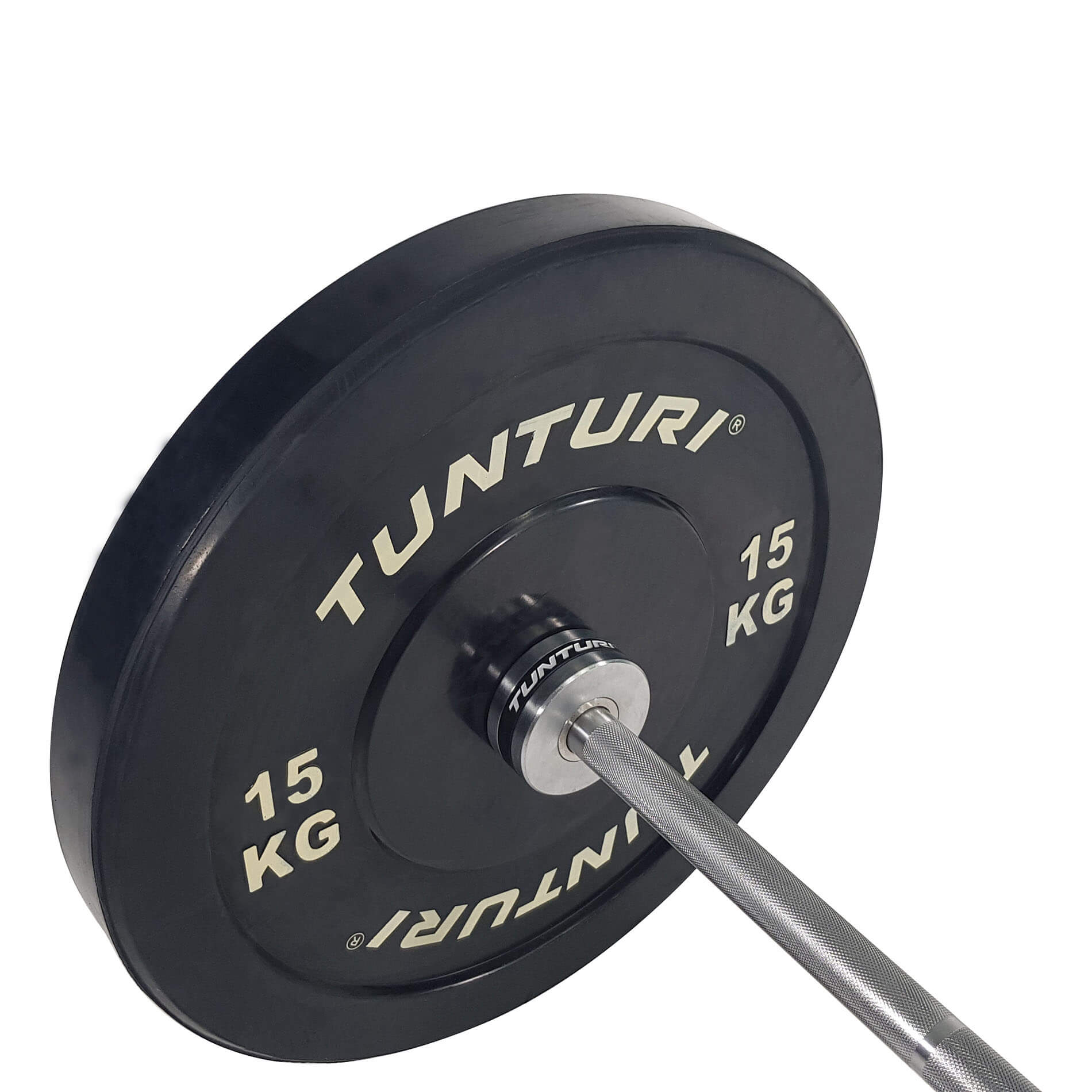 Olympische Halterstang 201cm 15kg - 25mm diameter - Tunturi Fitness