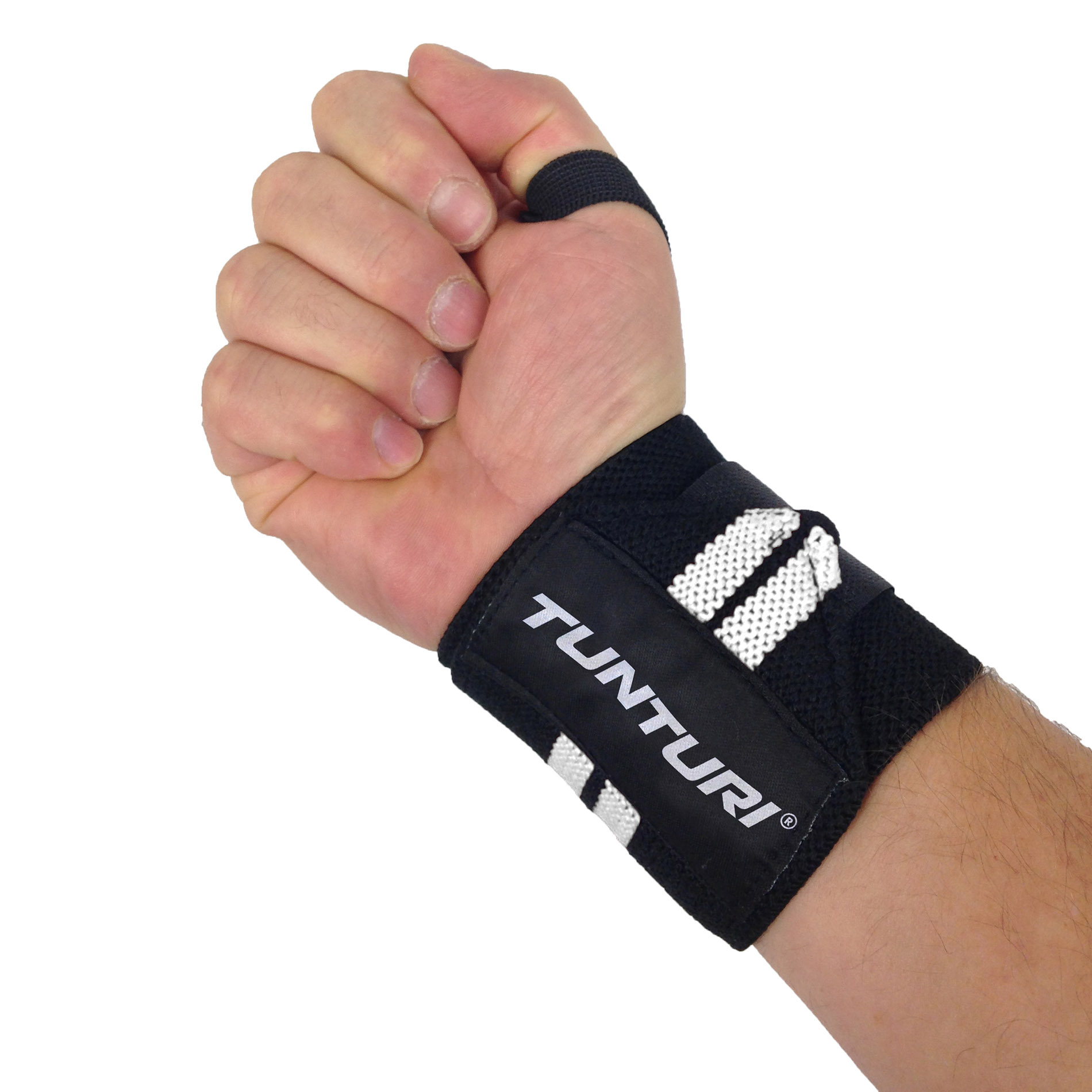 tijdschrift hoek Wijzerplaat Functional Training Wrist Wraps - Pols Wraps - Wit - per paar - Tunturi  Fitness