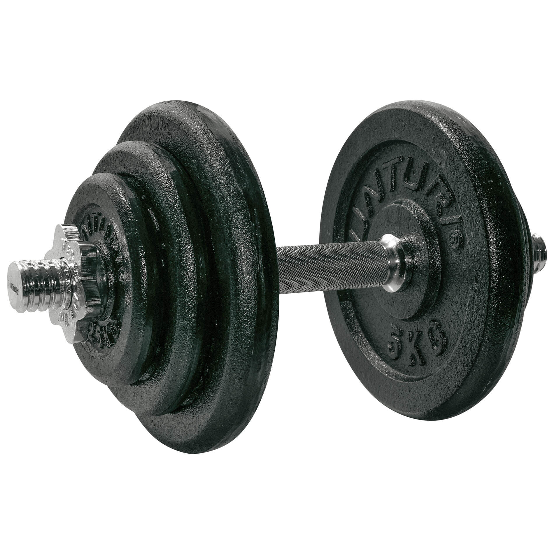 Dumbbellset - Gietijzer - 20 kg Tunturi Fitness