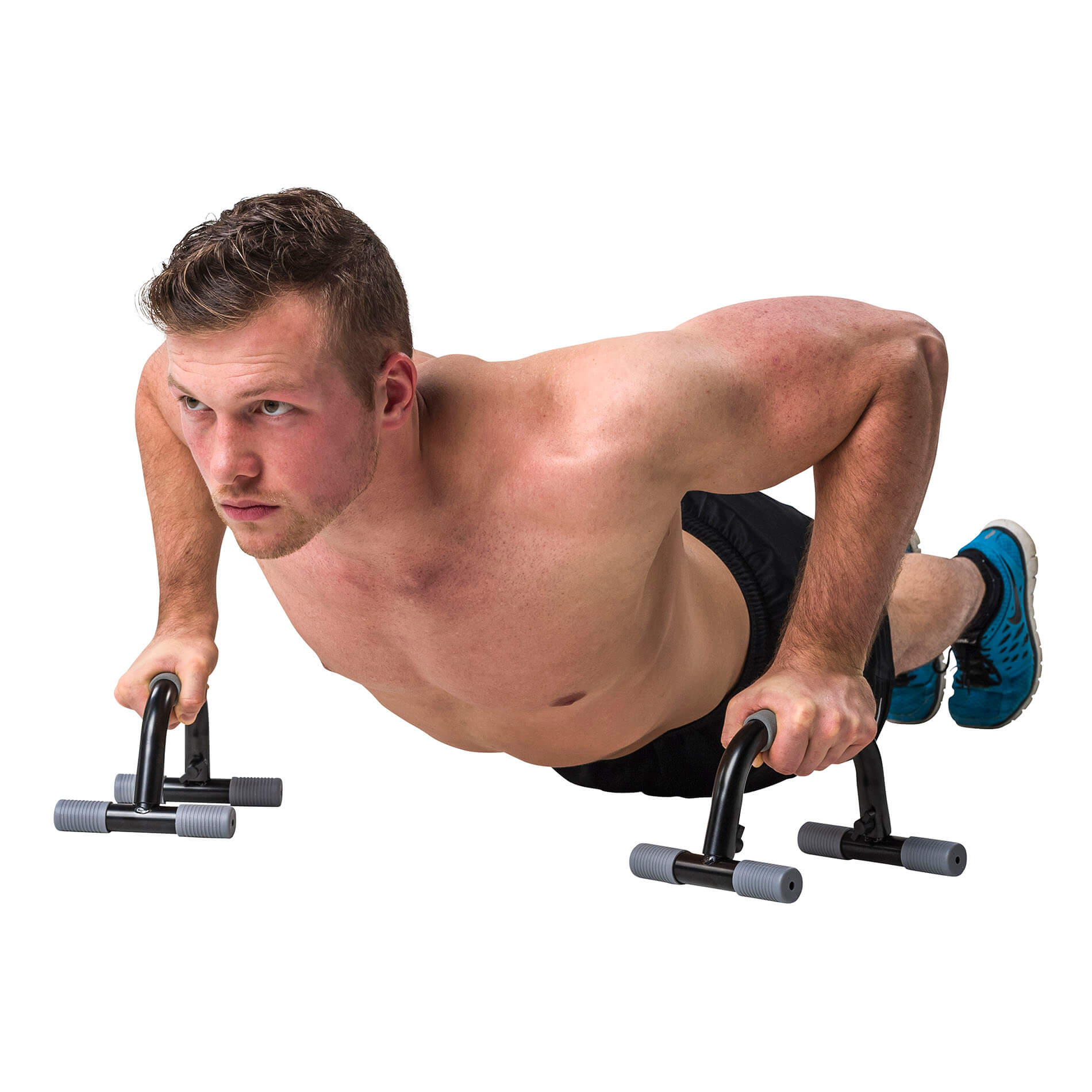 5BILLION XL Push Up Stands Parallettes Dip Bars With Non-Slip Foam ...